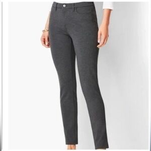 Talbots High-Rise Ponte Jeggings in Grey Size 12